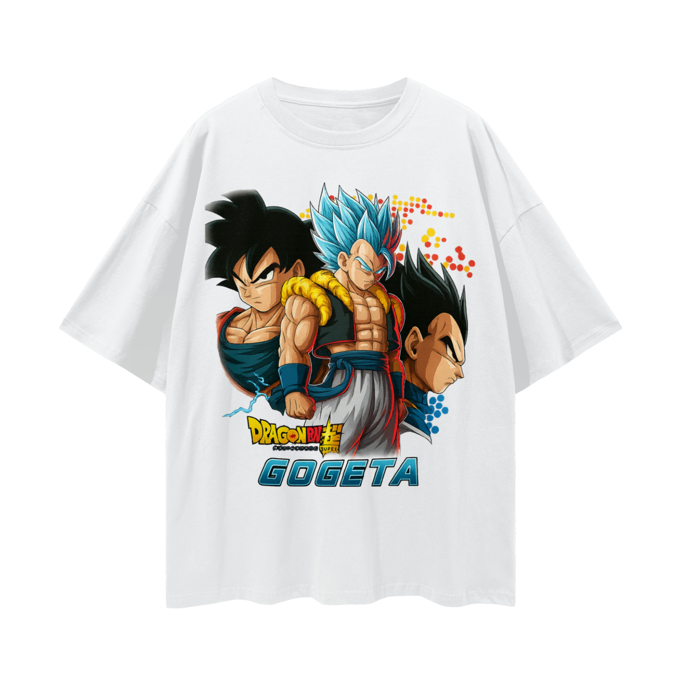 Vintage/Y2K Dragon Ball Z Gogeta Anime Oversized T Shirt