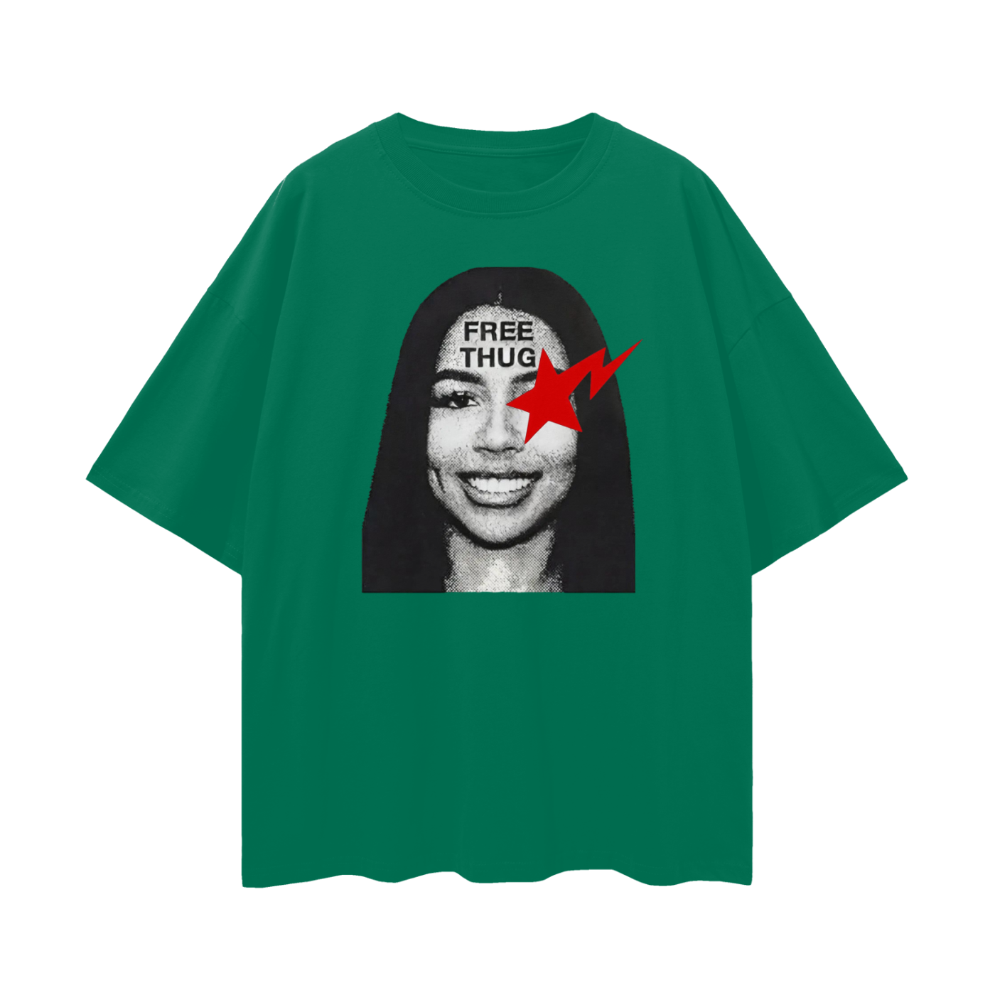 Vintage Like Free Thug Mariah Oversized T Shirt