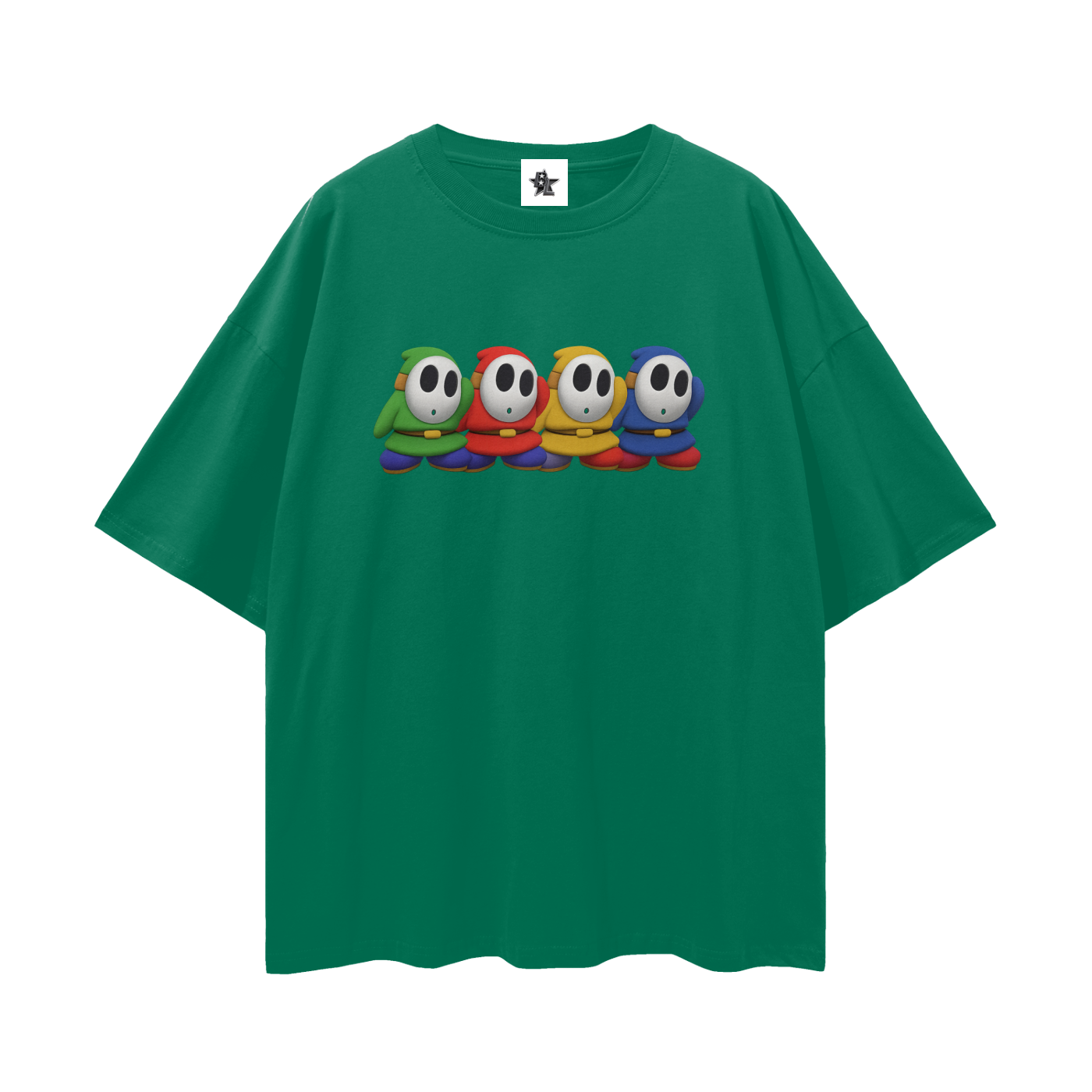 Vintage/Y2K Shy Guy Mario Character Oversized T Shirt