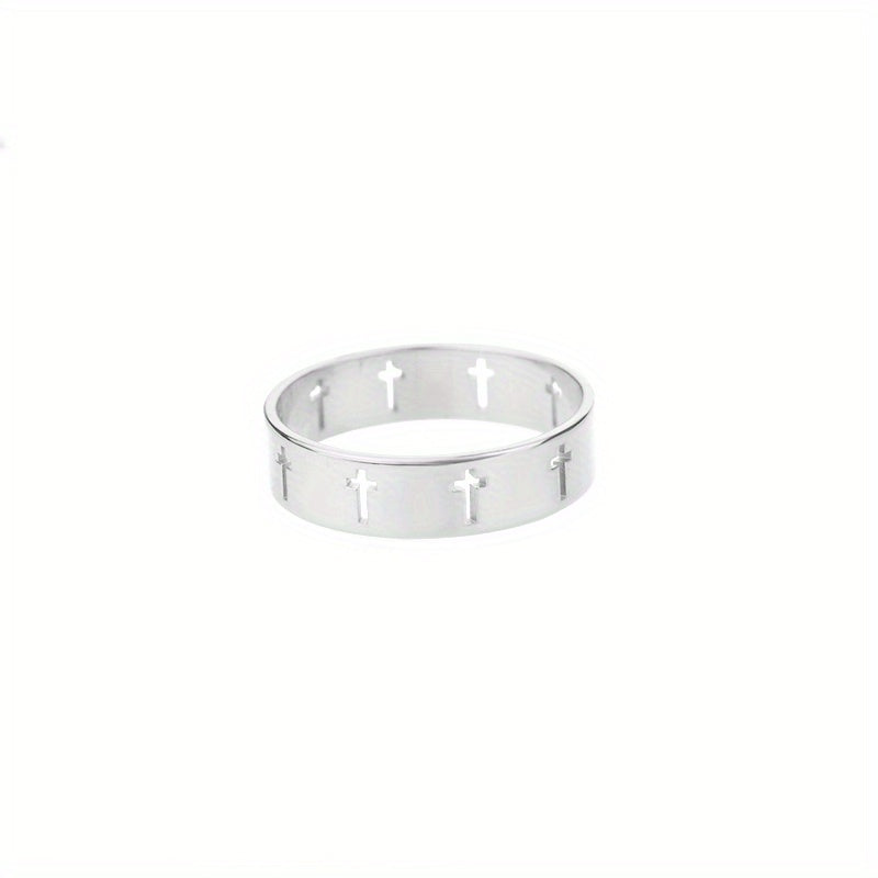 Religious Jesus Cross Ring