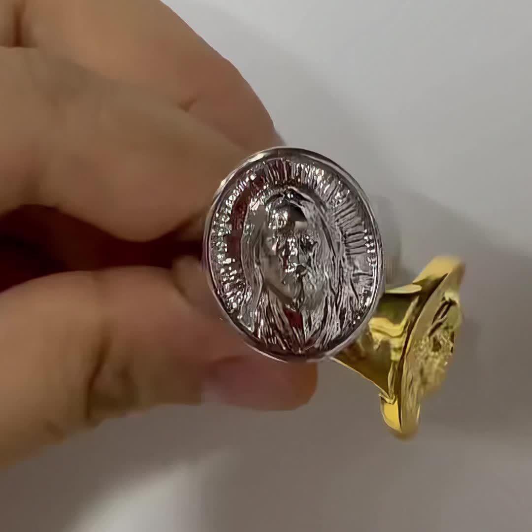 Face Of Jesus Ring