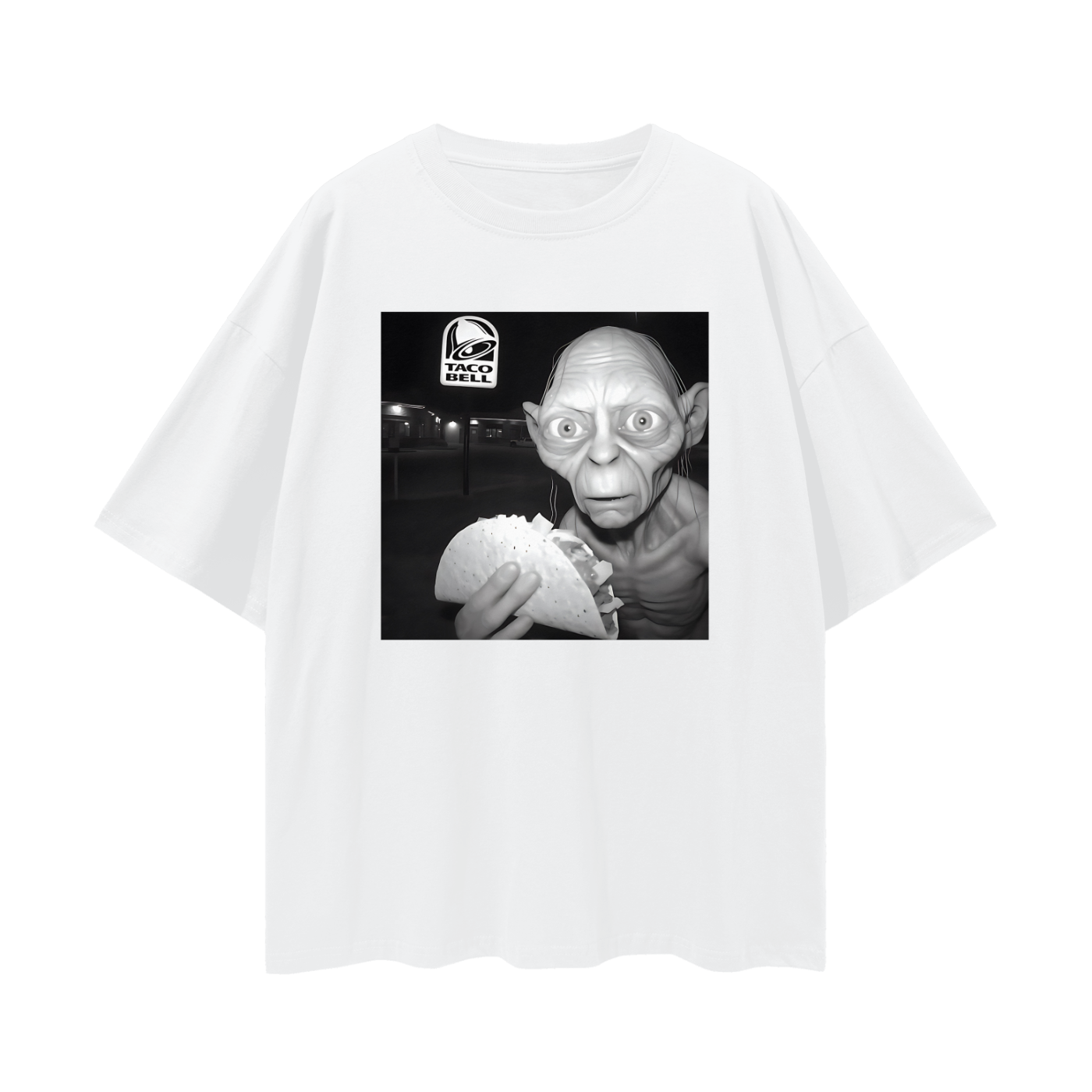 Funny Dobby Taco Bell Meme Oversized T Shirt