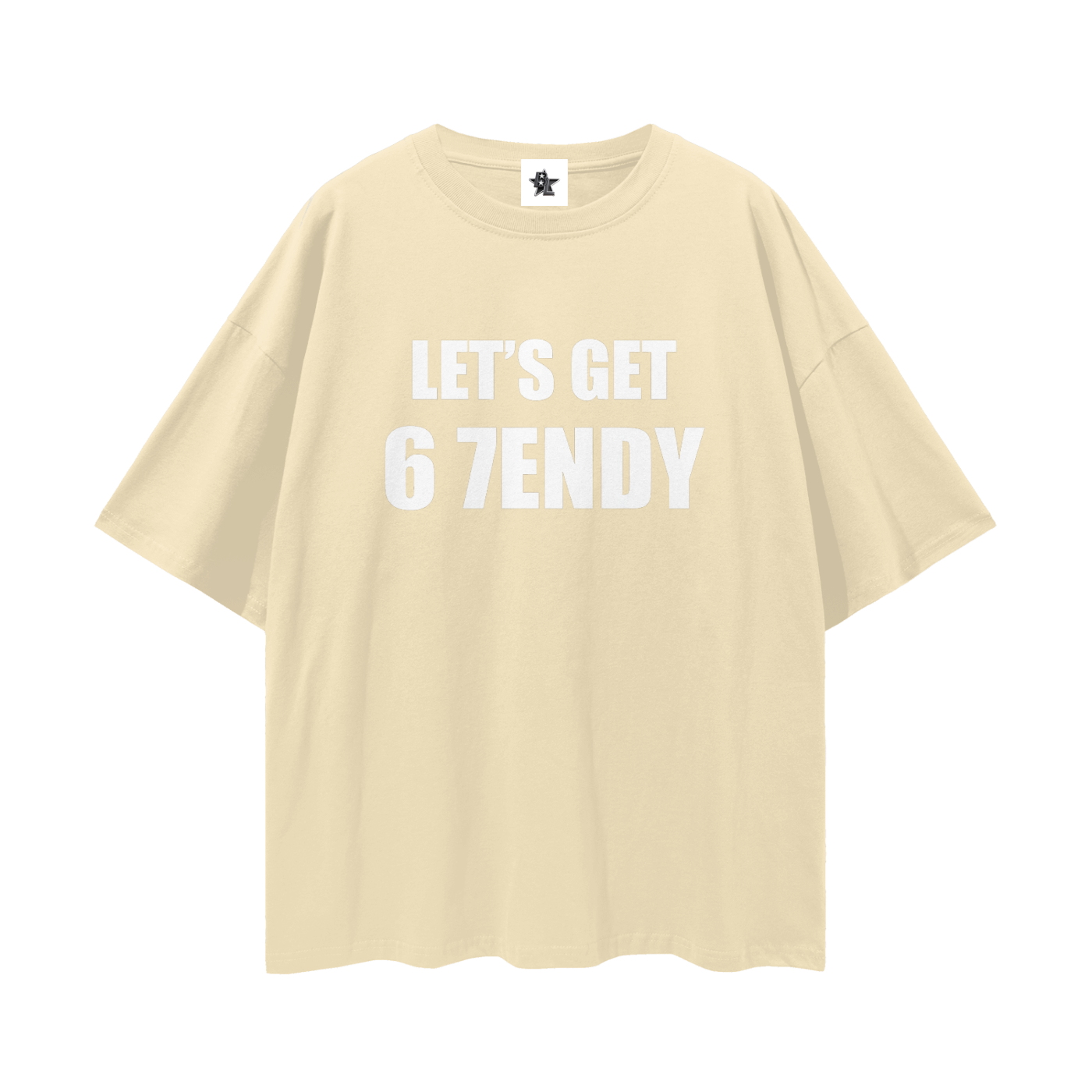 Vintage/Y2K Funny Lets Get 6 7endy Oversized T Shirt
