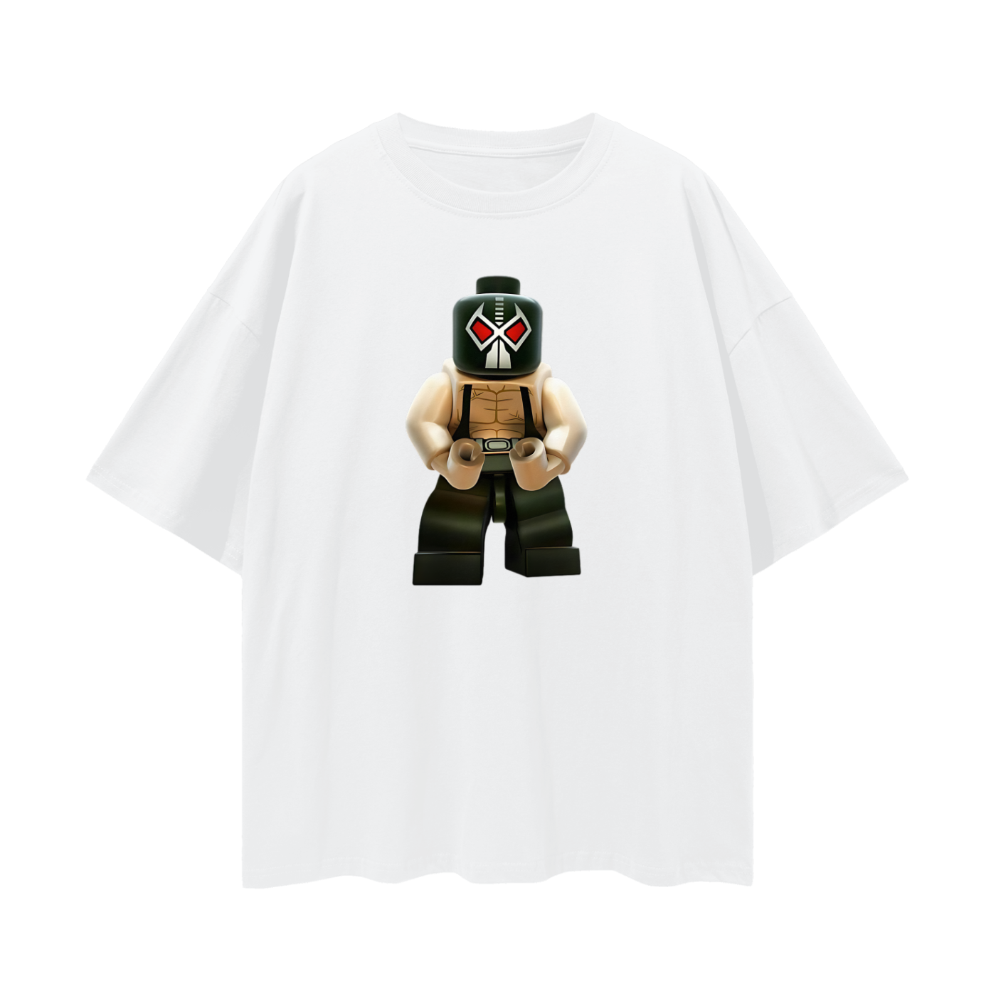 Vintage Like Lego Batman Bane Oversized T Shirt
