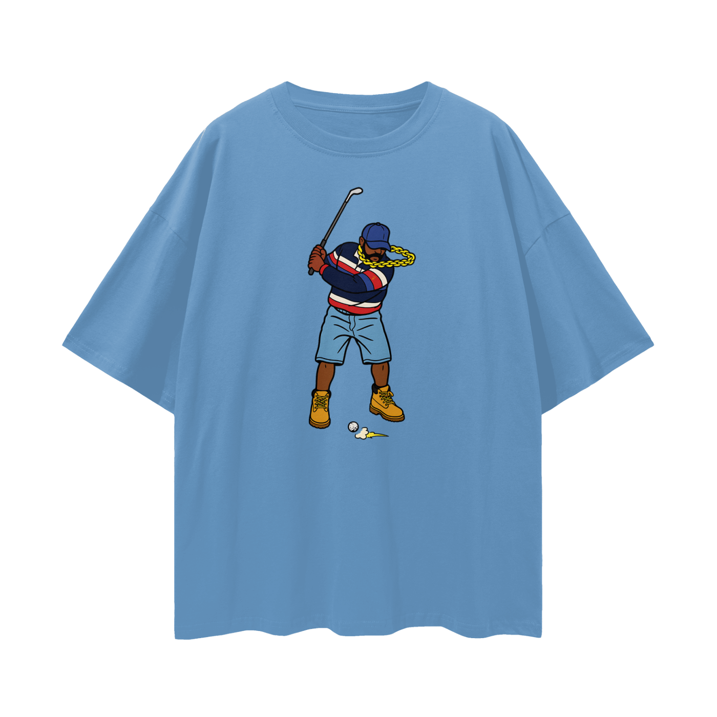 Vintage/Y2K Swingman Golf Streetwear Oversized T Shirt