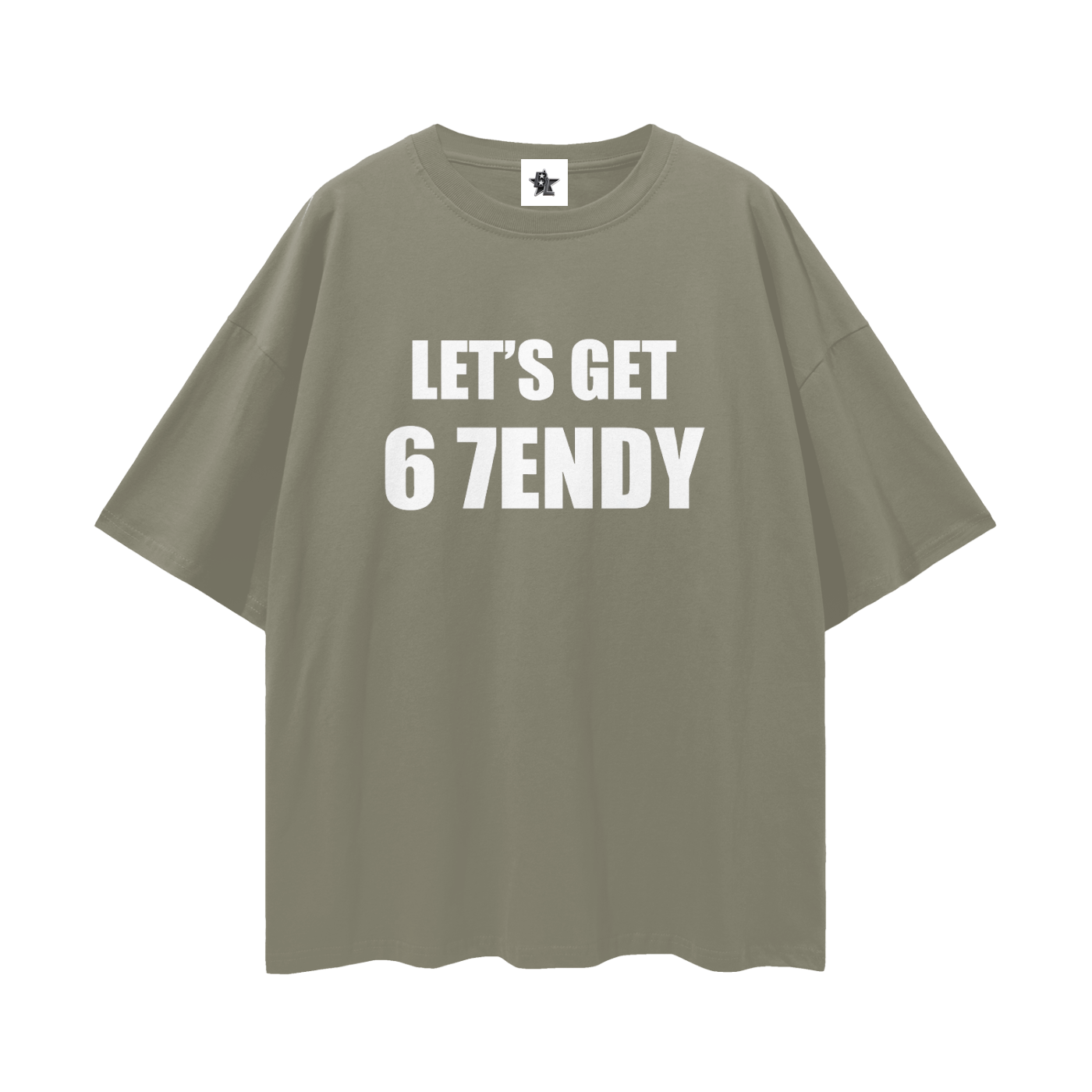 Vintage/Y2K Funny Lets Get 6 7endy Oversized T Shirt