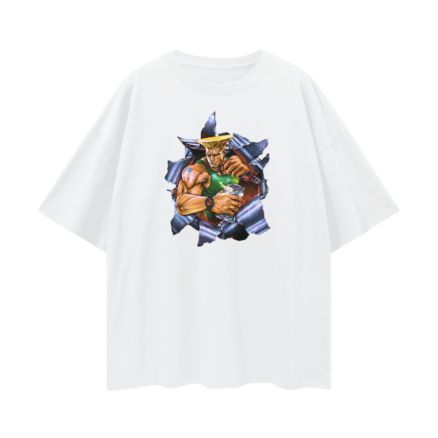 Vintage Like Buff Toy Soldier Oversized T Shirt