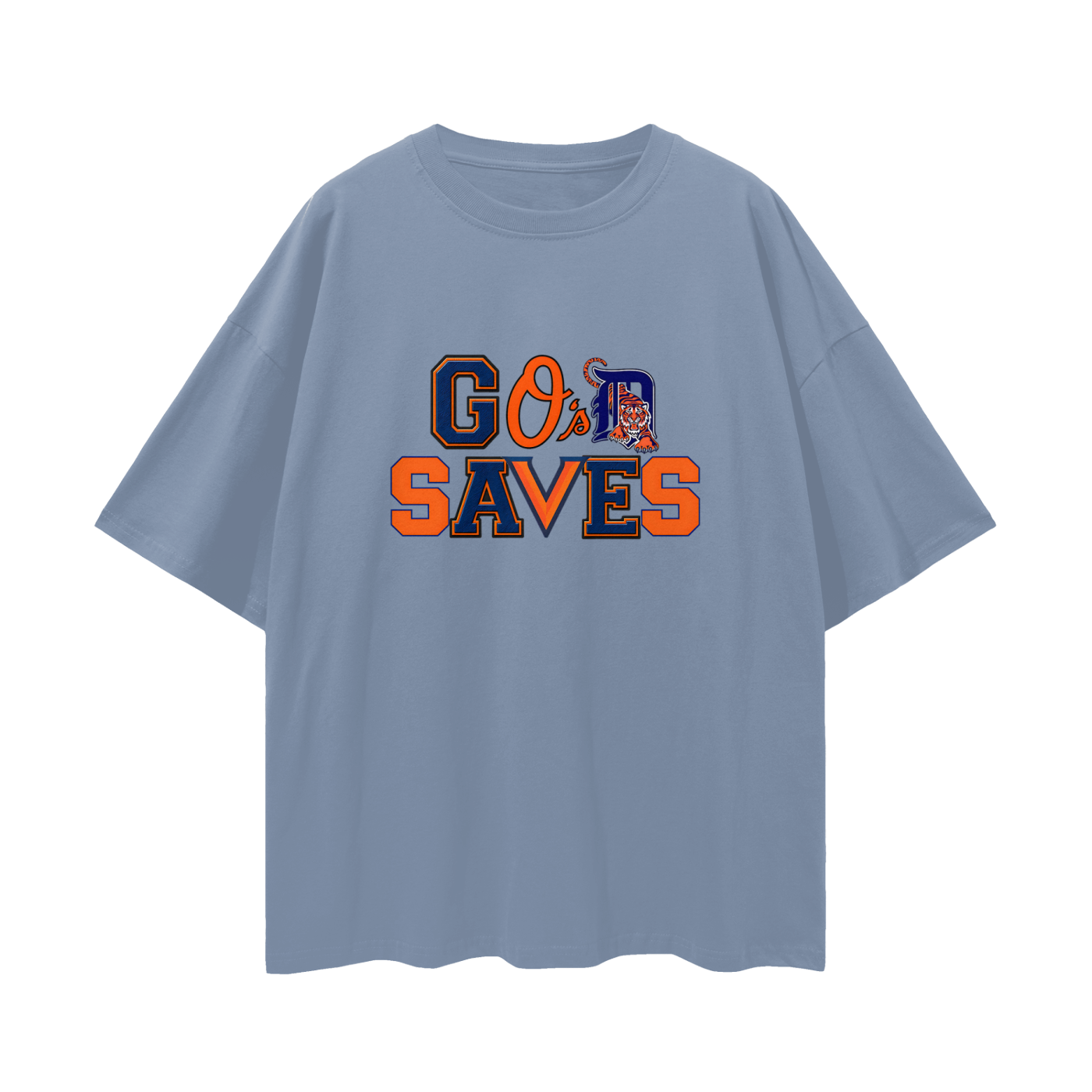 Religious God Saves Sport Logos Like Graphic Oversized T Shirt