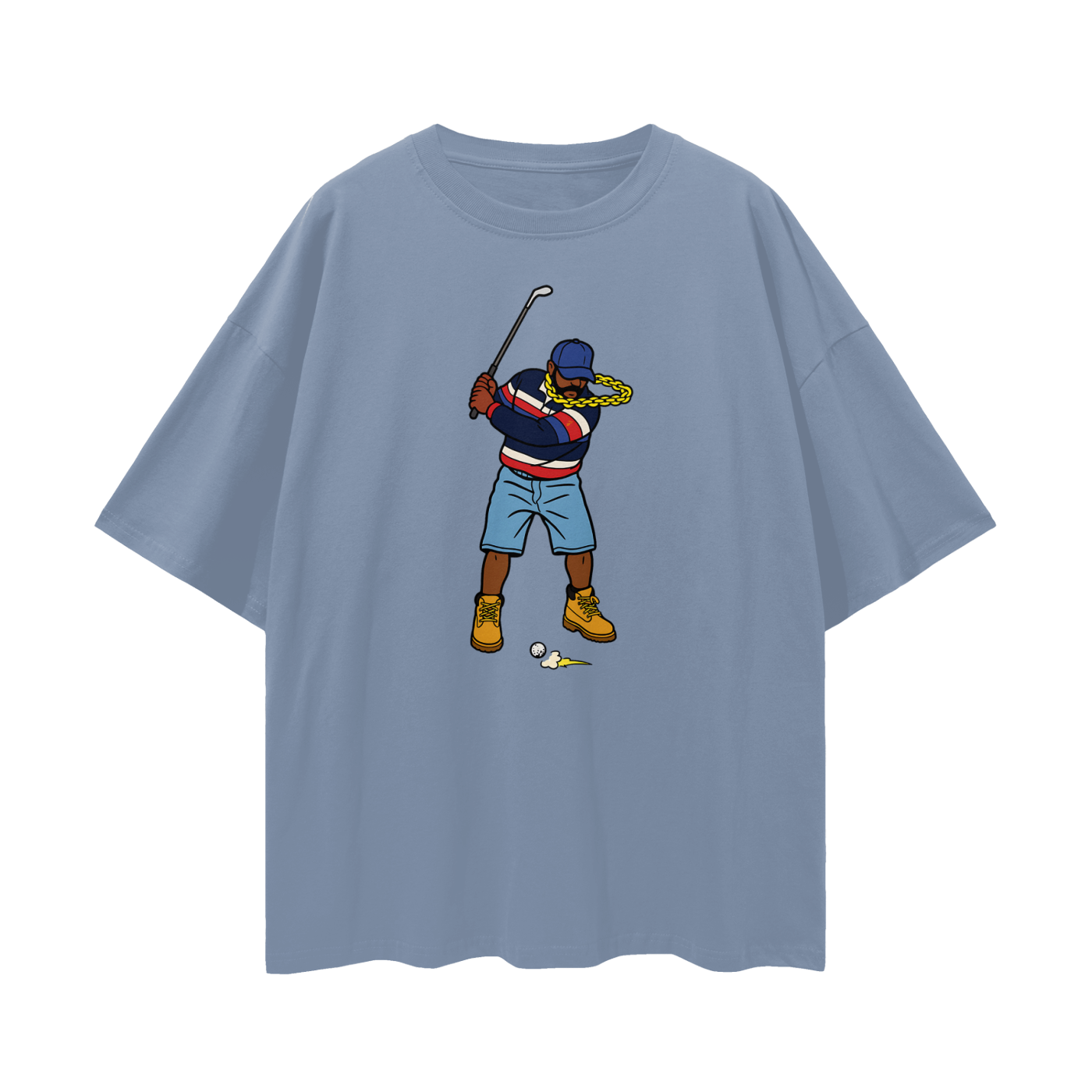 Vintage/Y2K Swingman Golf Streetwear Oversized T Shirt