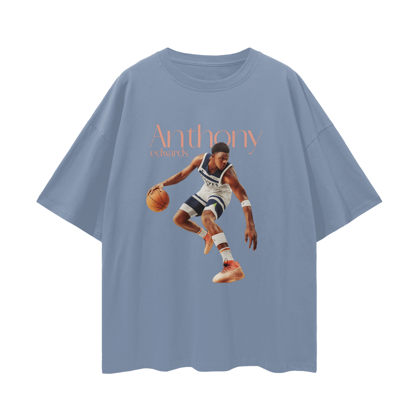 Anthony Edwards Minnesota Timberwolves Oversized T Shirt