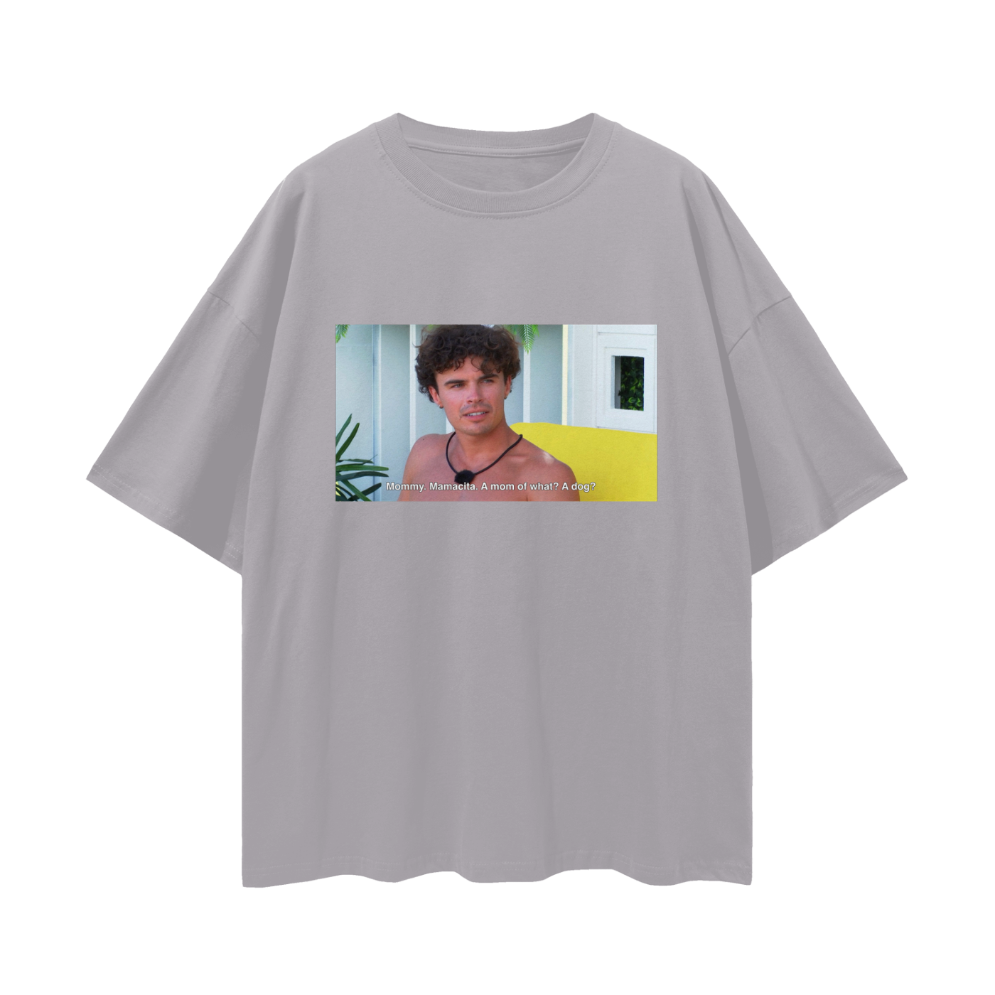 Love Island Funny Nic & Hudda Momacita 90s Vintage Like Graphic Oversized T Shirt