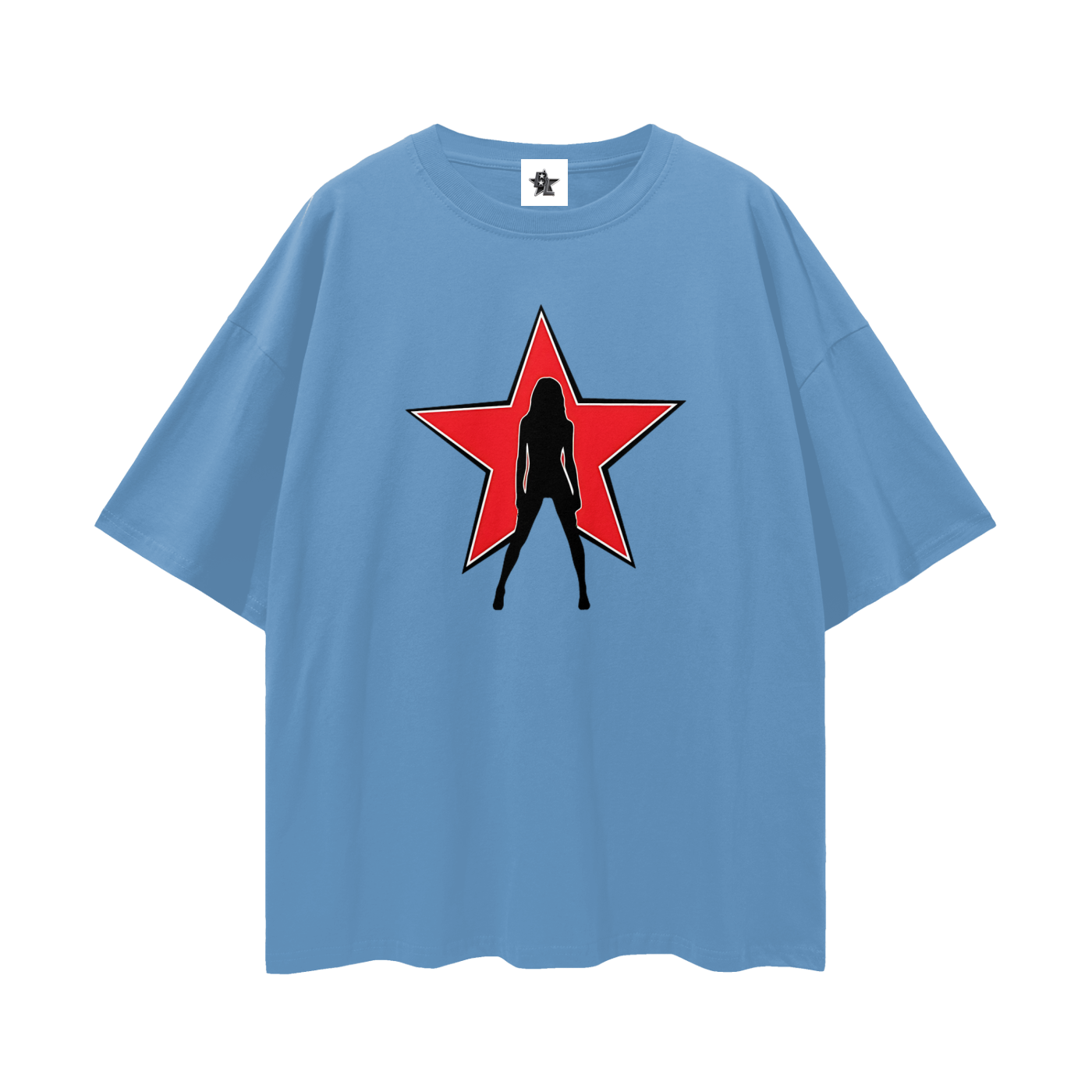 Vintage/Y2K Star Lady Oversized T Shirt