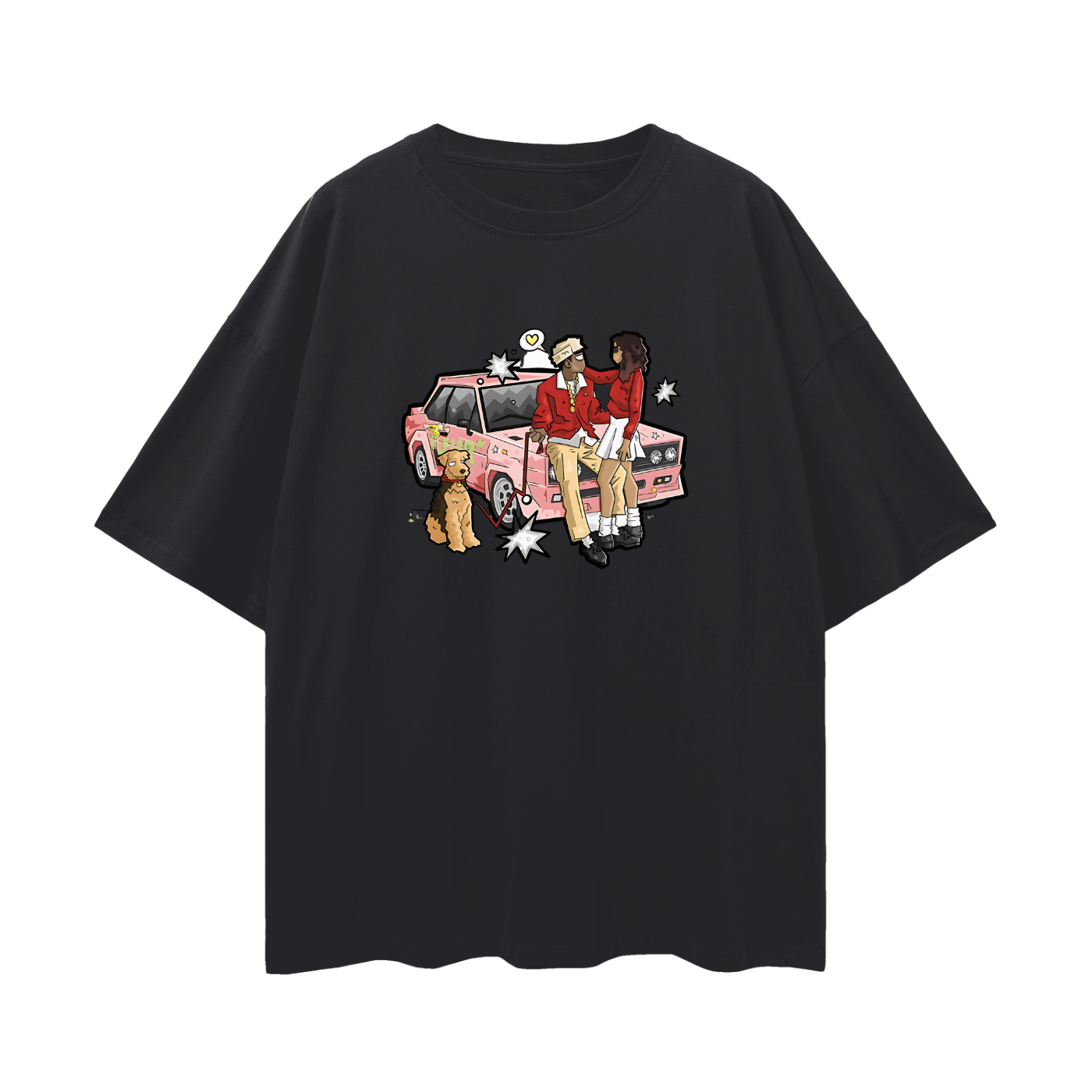 Vintage Like Call Me If You Get Lost Tyler Graphic Oversized T Shirt