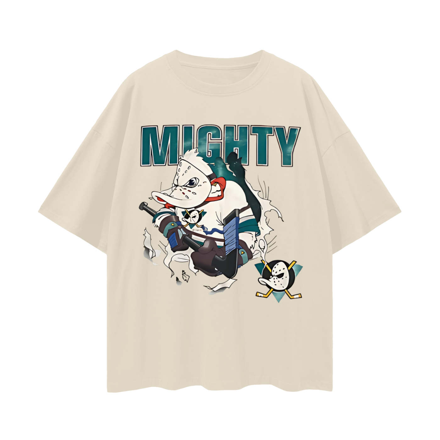 Vintage Like Mighty Ducks Oversized T Shirt