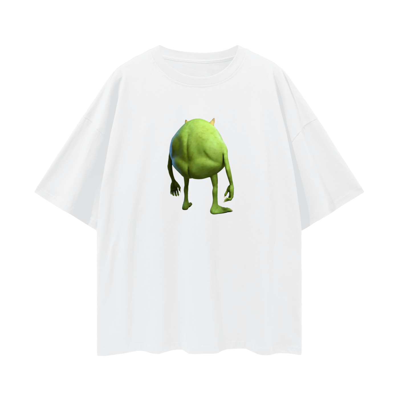 Funny Mike Wazowski Booty/Butt Meme Oversized T Shirt