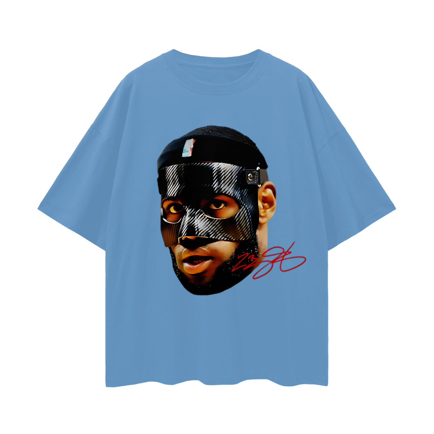 Vintage Like Lebron Mask Oversized T Shirt