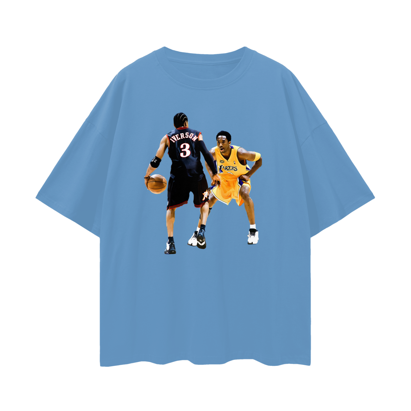 Vintage Like Allen Iverson vs Kobe Oversized T Shirt