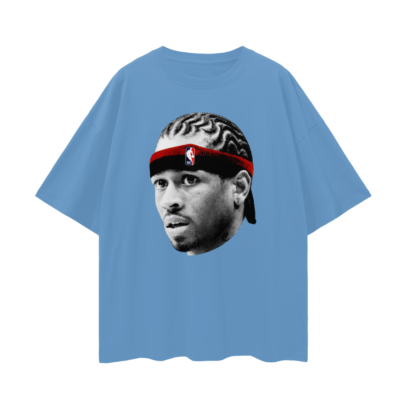 Vintage Like Allen Iverson Big Head Oversized T Shirt
