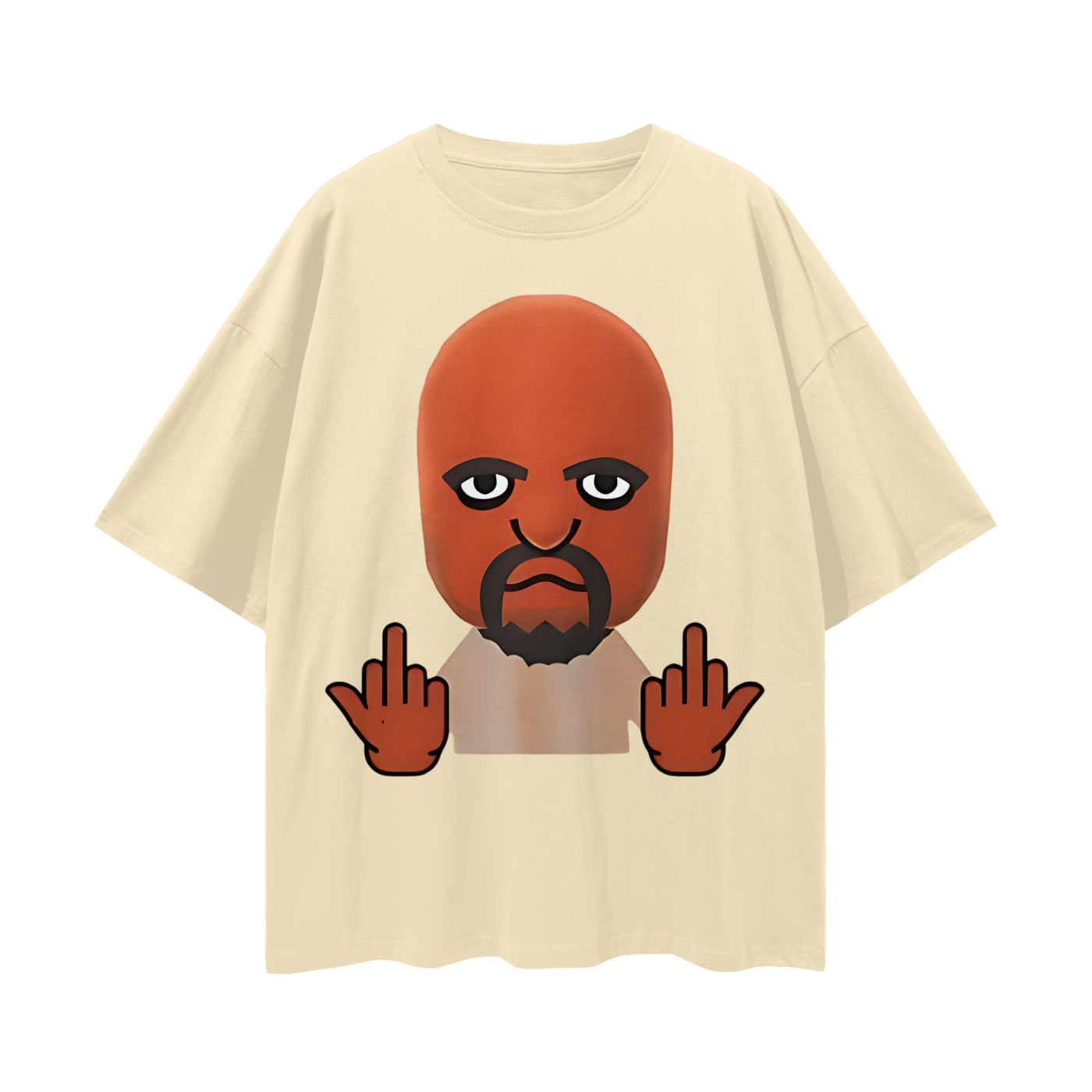Vintage/Y2K Funny Wii Character Oversized T Shirt
