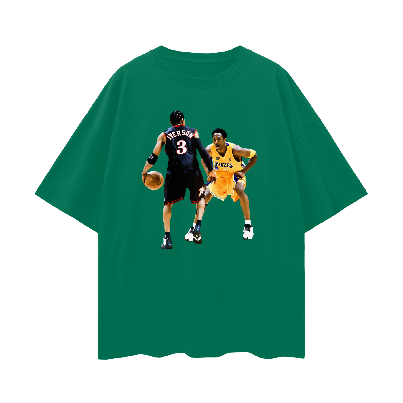 Vintage Like Allen Iverson vs Kobe Oversized T Shirt