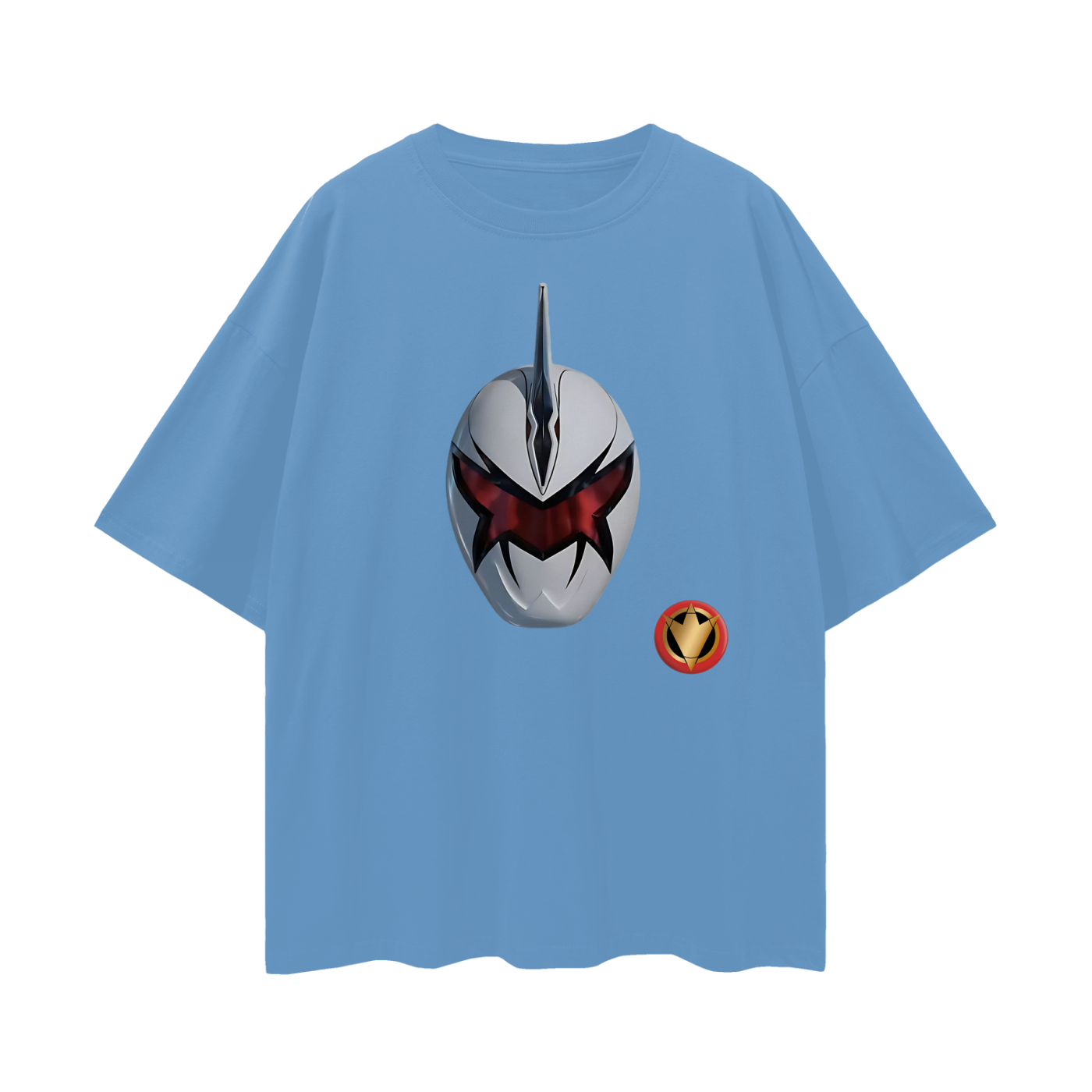 Vintage Like Dino Thunder Power Rangers Mask T Shirt