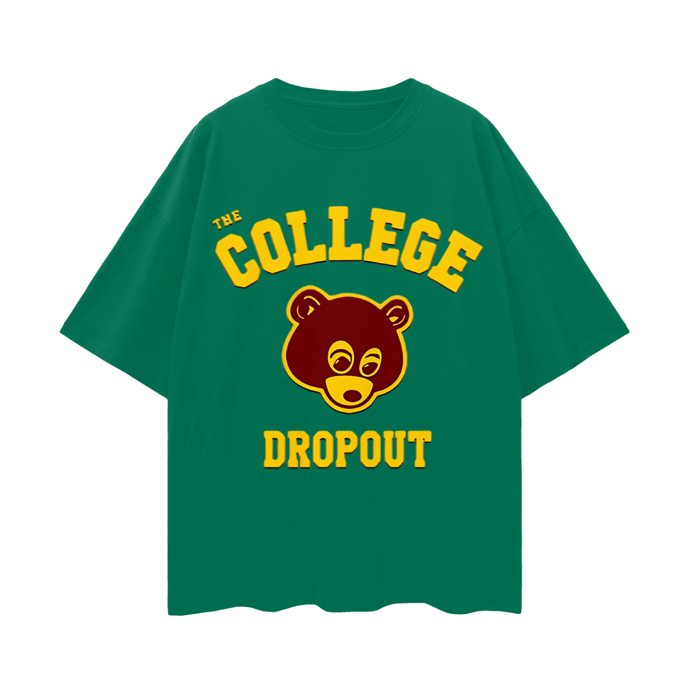 Vintage Like College Dropout Kanye Graphic Oversized T Shirt