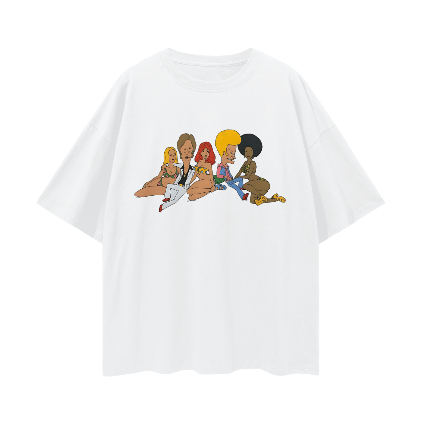 Vintage Like Beavis & Butthead Oversized T Shirt