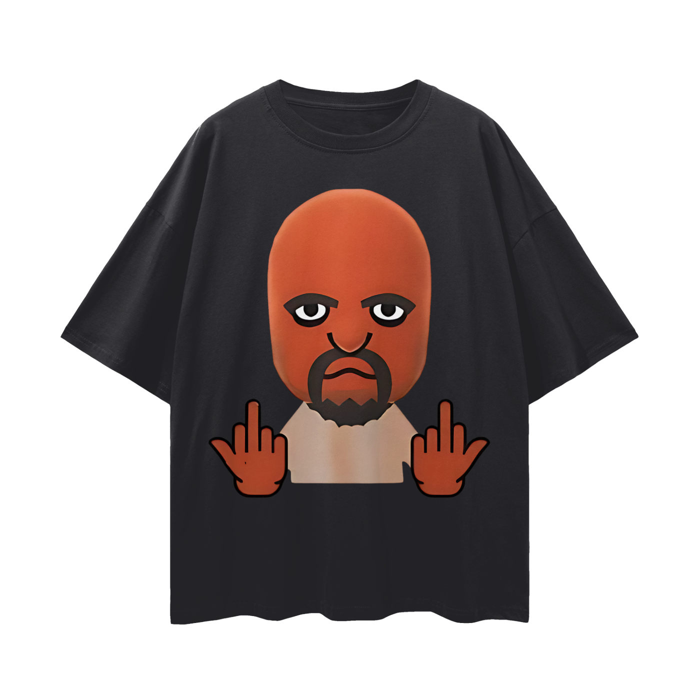 Vintage/Y2K Funny Wii Character Oversized T Shirt