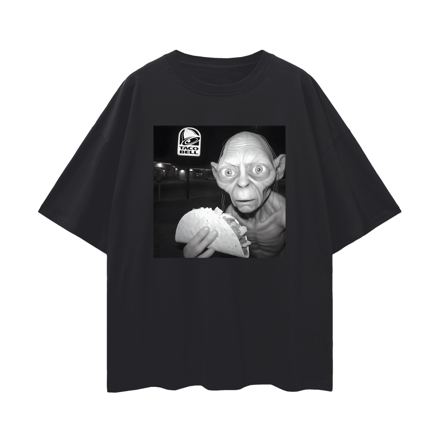 Funny Dobby Taco Bell Meme Oversized T Shirt