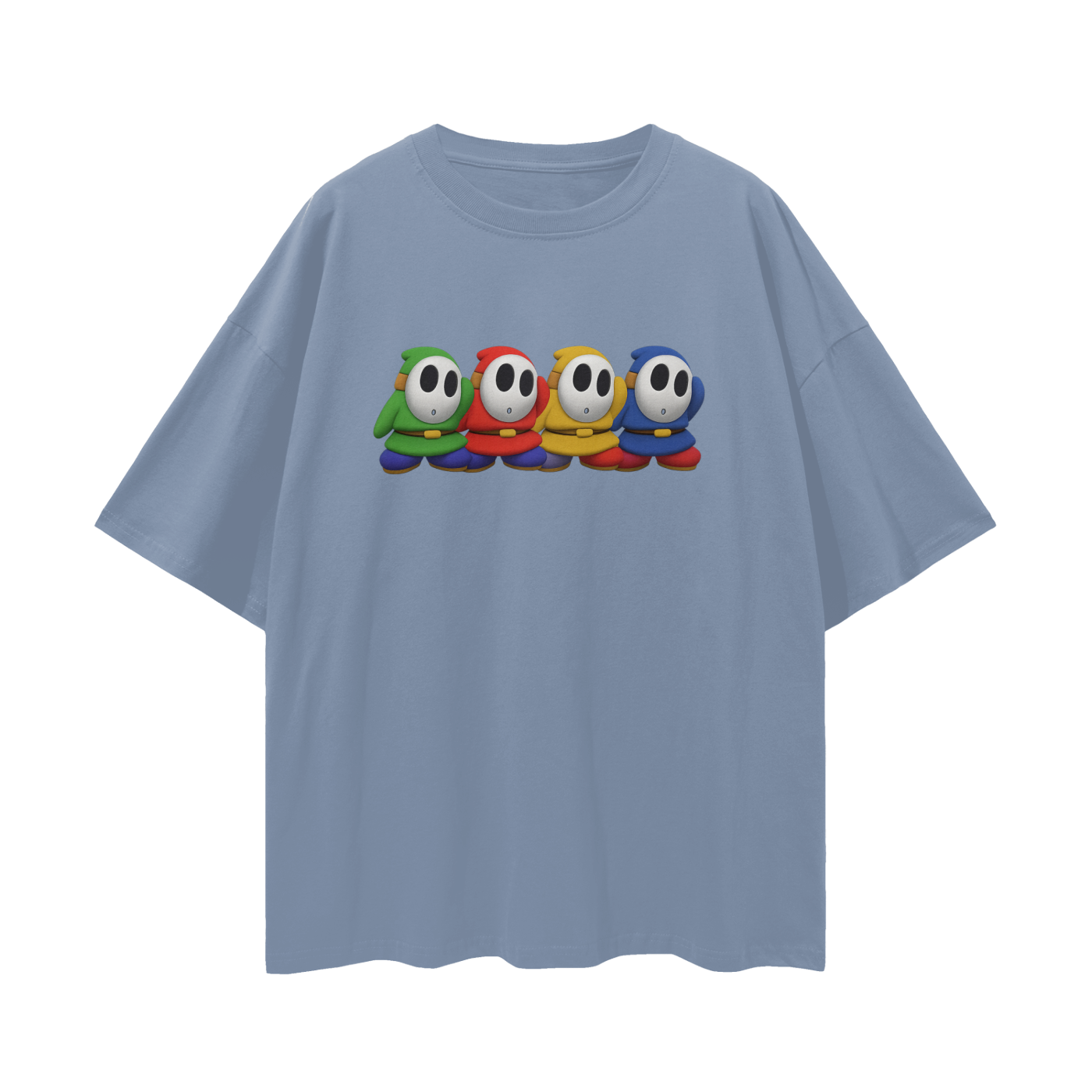 Vintage/Y2K Shy Guy Mario Character Oversized T Shirt