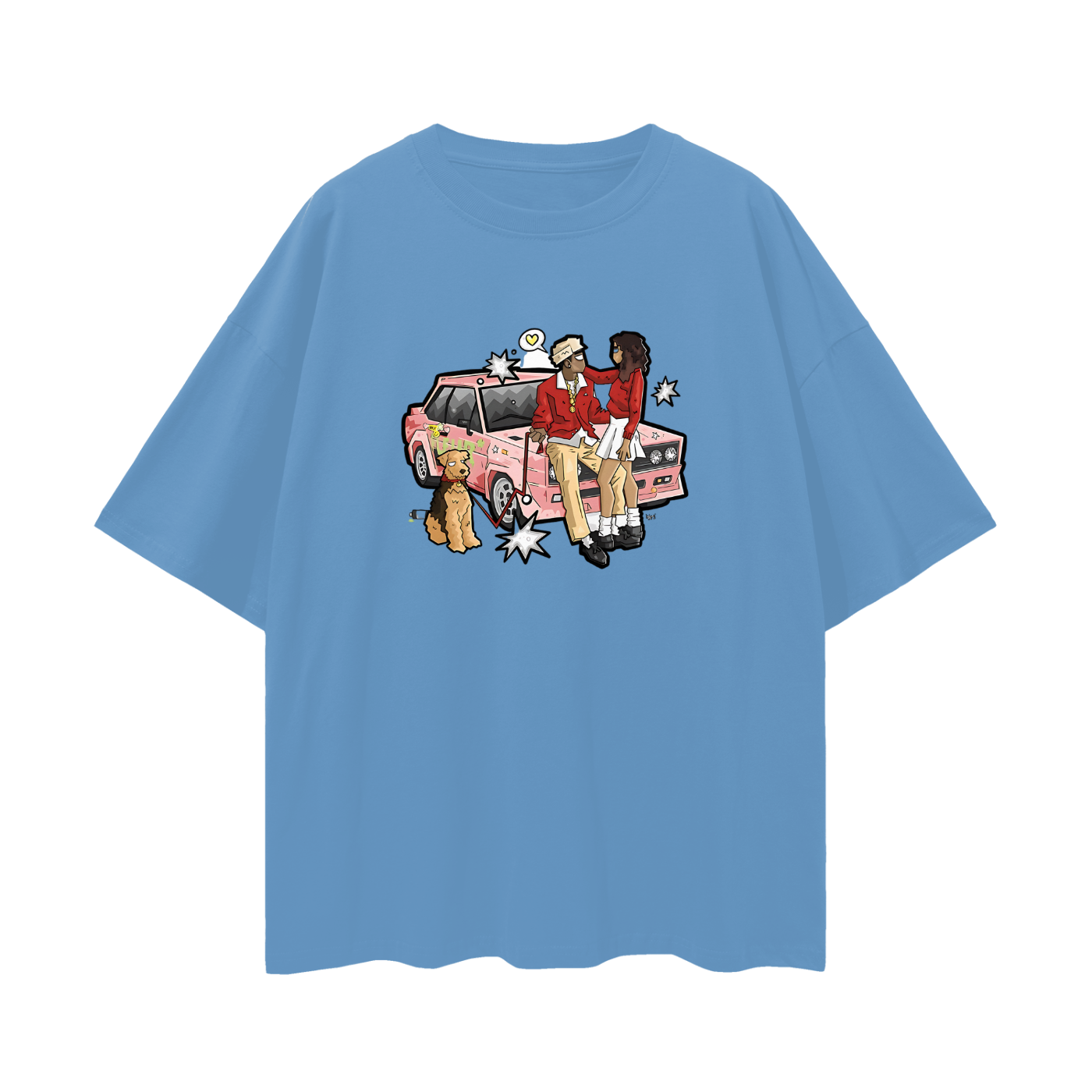 Vintage Like Call Me If You Get Lost Tyler Graphic Oversized T Shirt