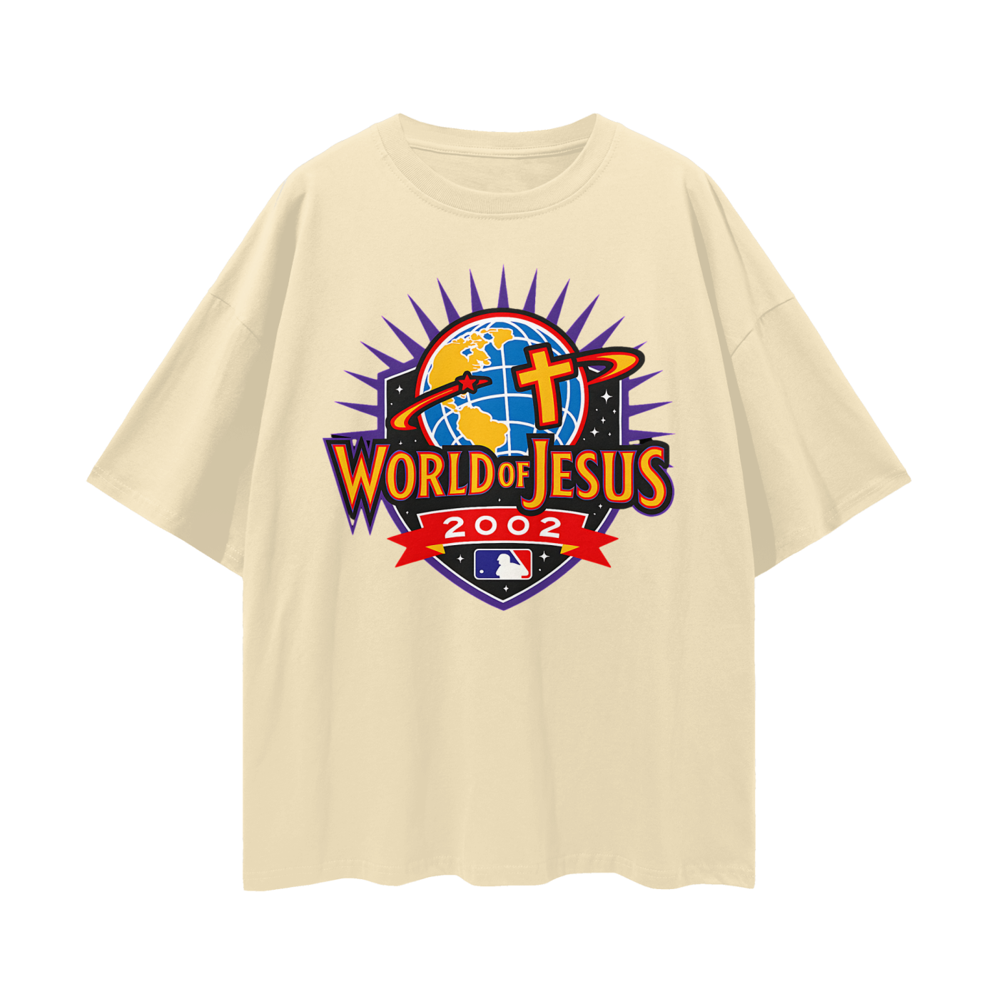 Vintage/Y2K Religious World Of Jesus World Series Graphic T Shirt