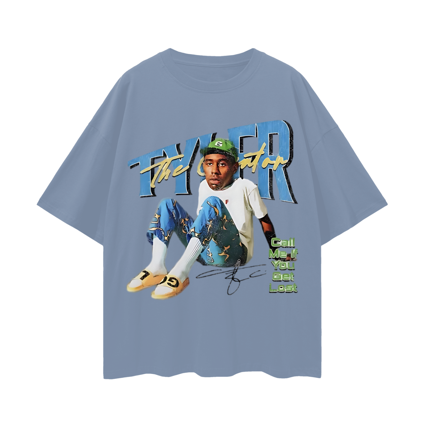 Tyler The Creator Call Me If You Get Lost Album Graphic Oversized T Shirt