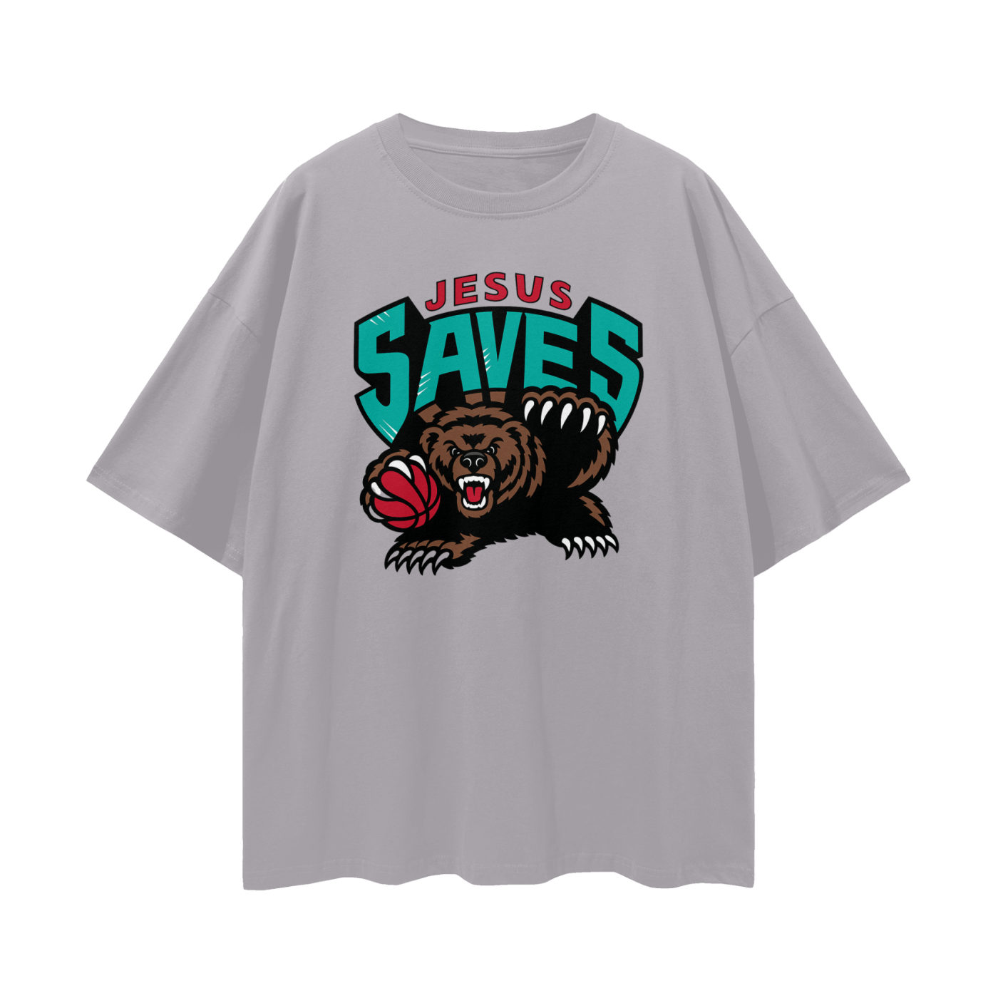 Religious Vintage/Y2K Jesus Saves Oversized T Shirt
