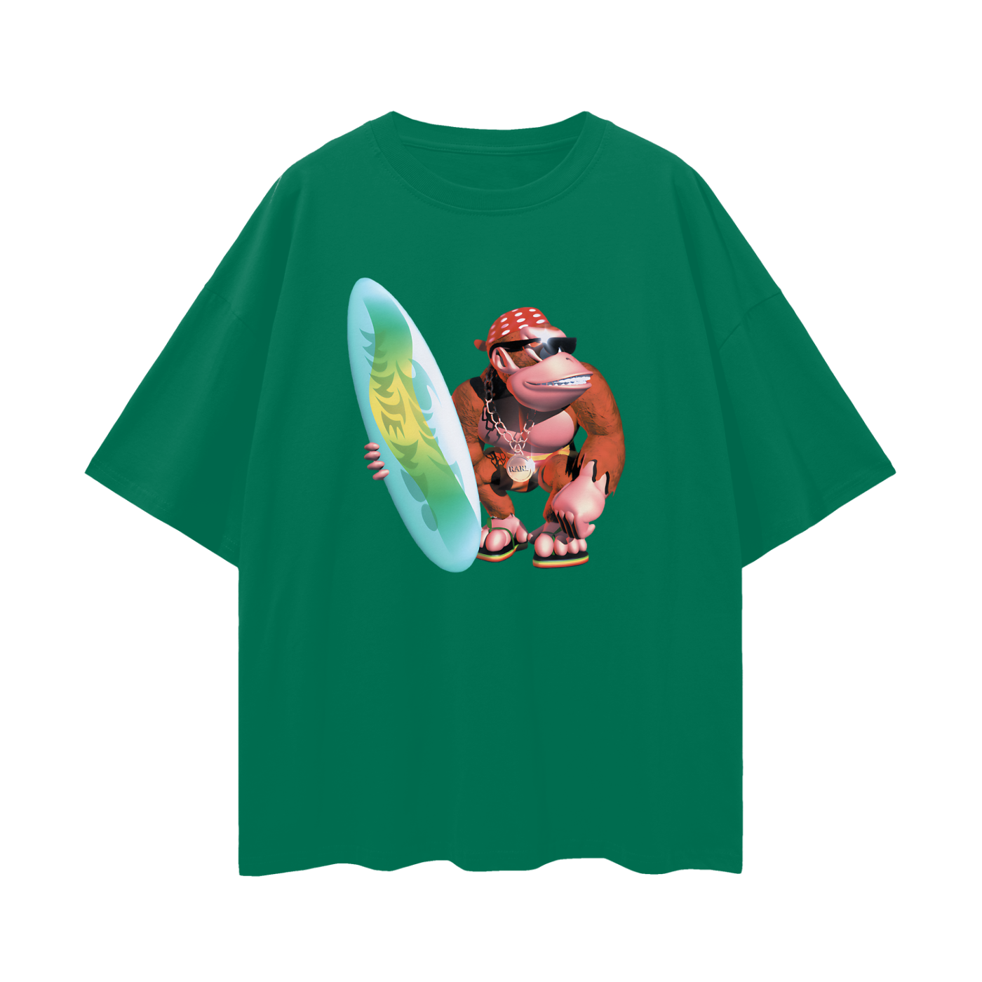 Vintage Like Funky Kong Oversized T Shirt