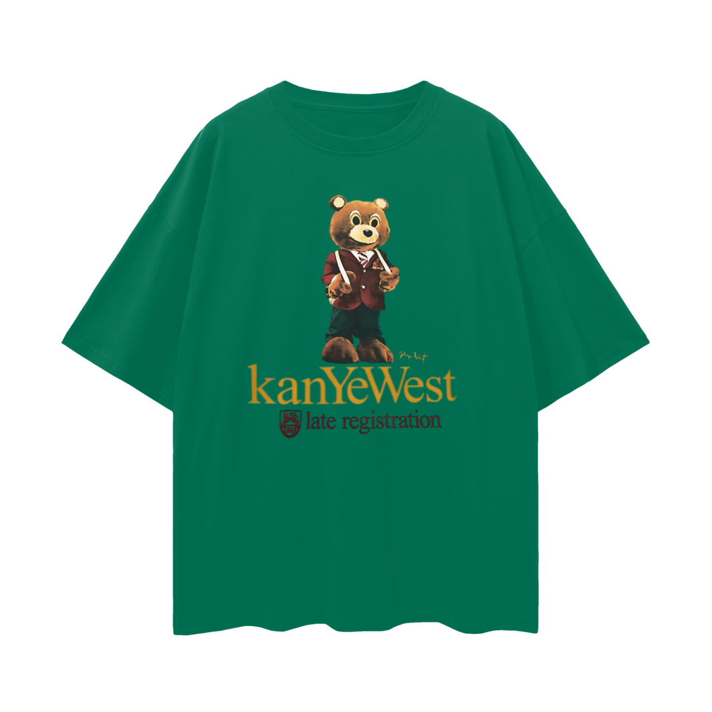 Vintage Like Kanye Late Registration Bear Oversized T Shirt