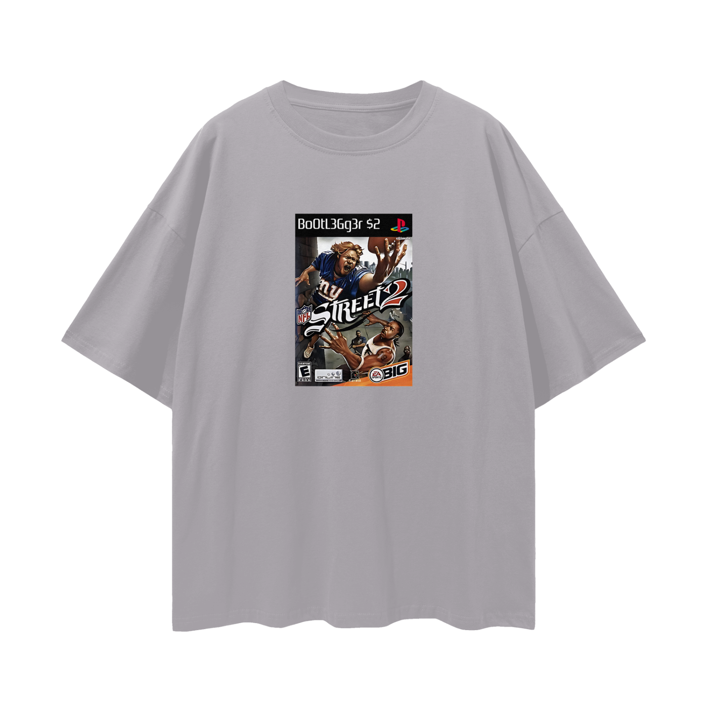 PlayStation 2 NFL Street Volume 2 Video Game Disc Tee