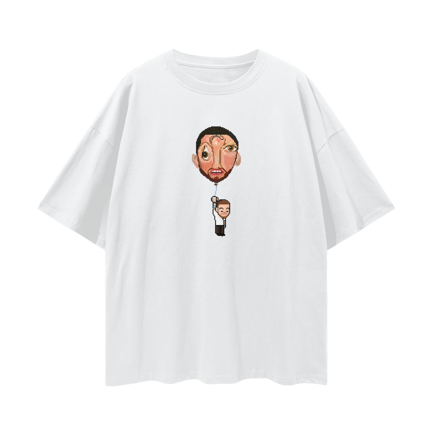Mac Miller Balloonerism Album Oversized T Shirt