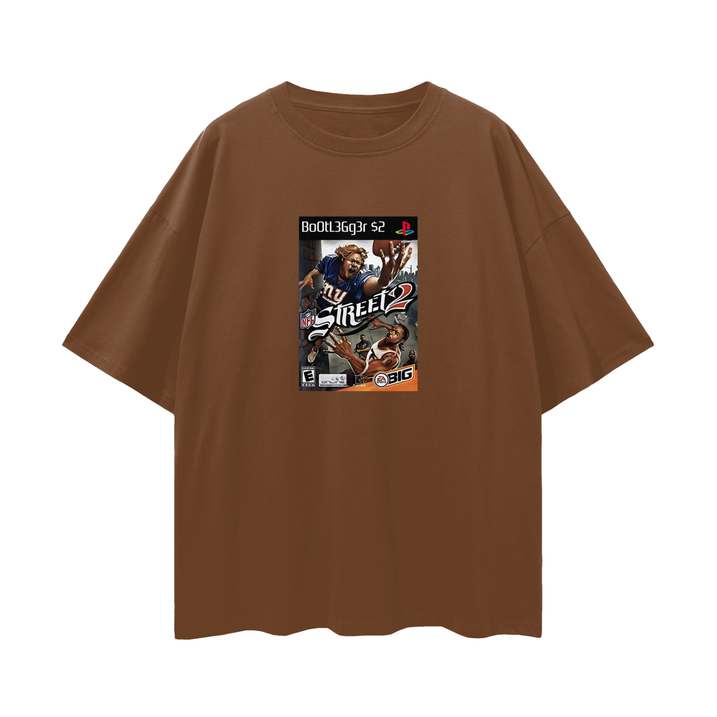 PlayStation 2 NFL Street Volume 2 Video Game Disc Tee