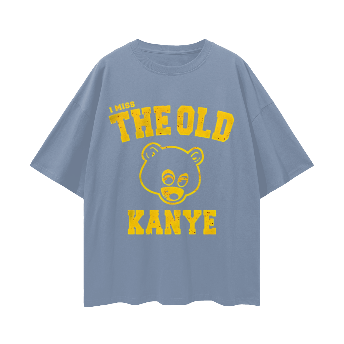 I Miss The Old Kanye West 90s Vintage Like Graphic Oversized T Shirt
