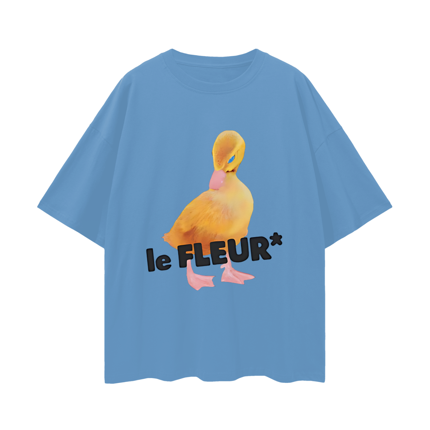 Vintage Like Tyler Le Fleur Duck Graphic Oversized T Shirt