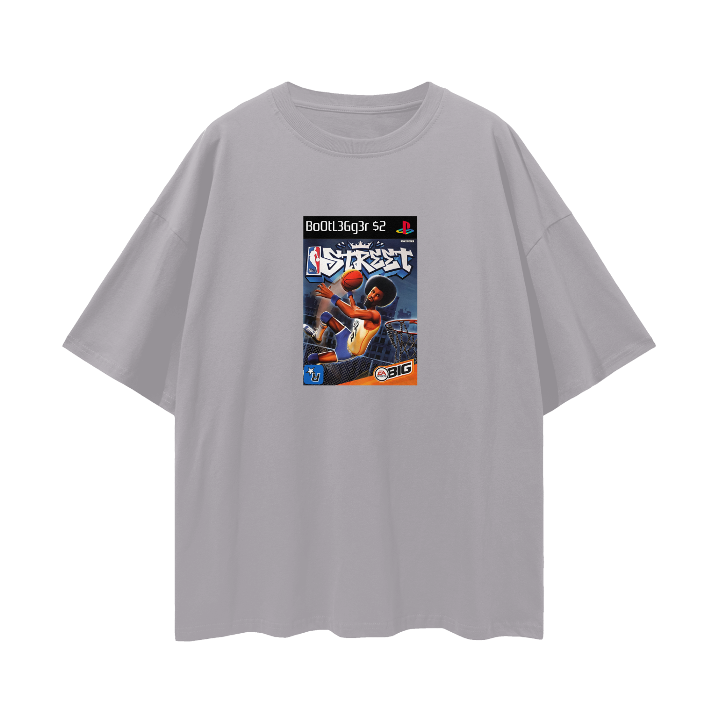 PlayStation 2 NBA Streetball Basketball Game Disc Tee