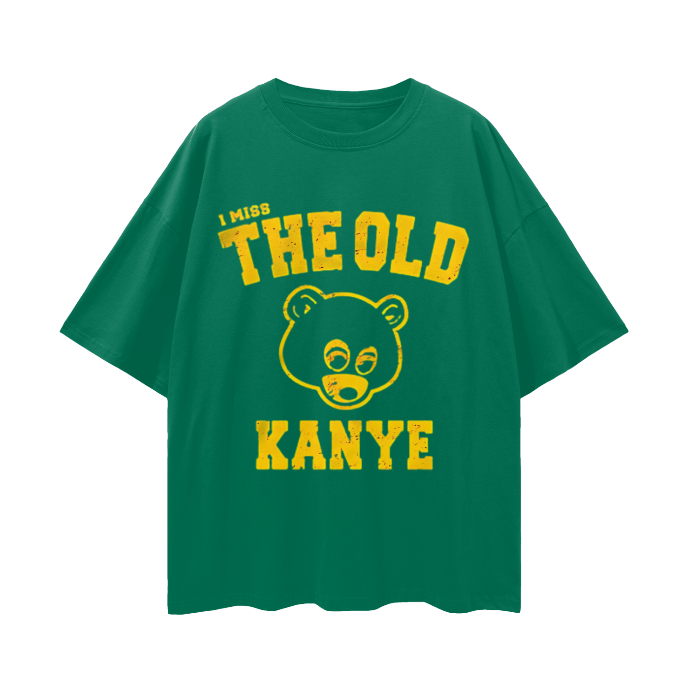 I Miss The Old Kanye West 90s Vintage Like Graphic Oversized T Shirt