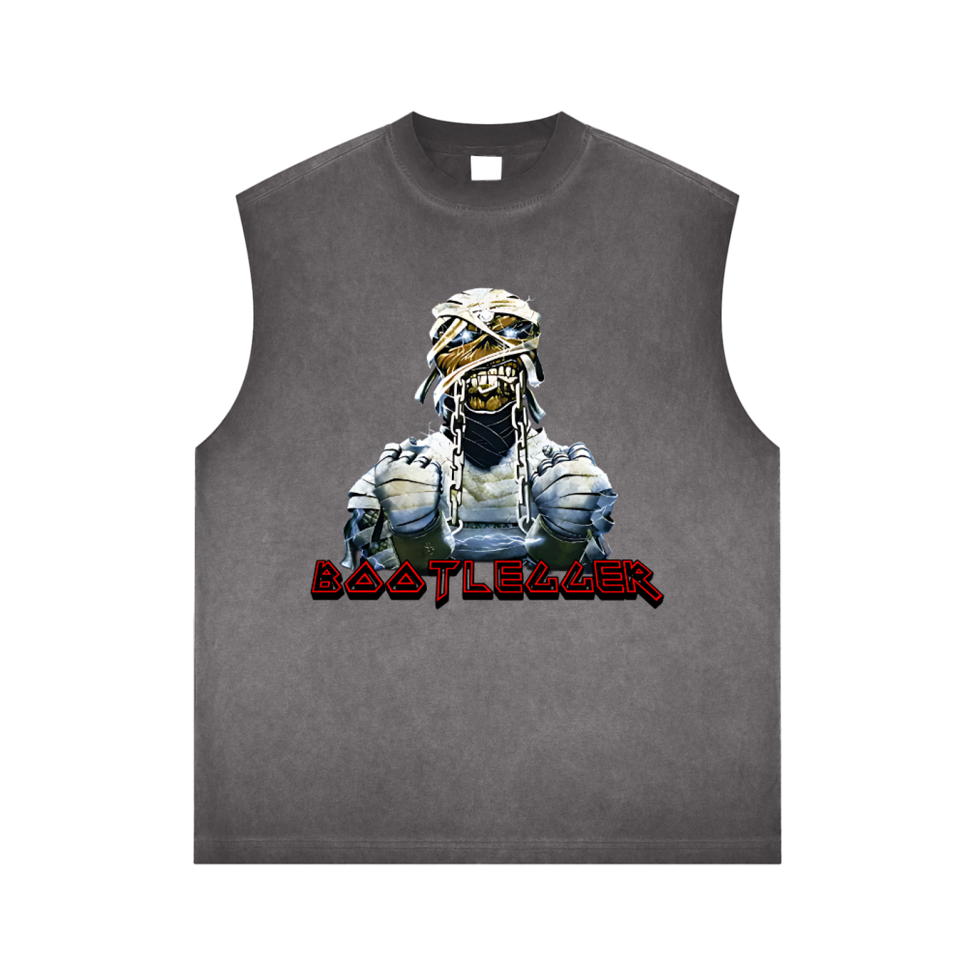 Vintage Faded Iron Maiden Cut Off