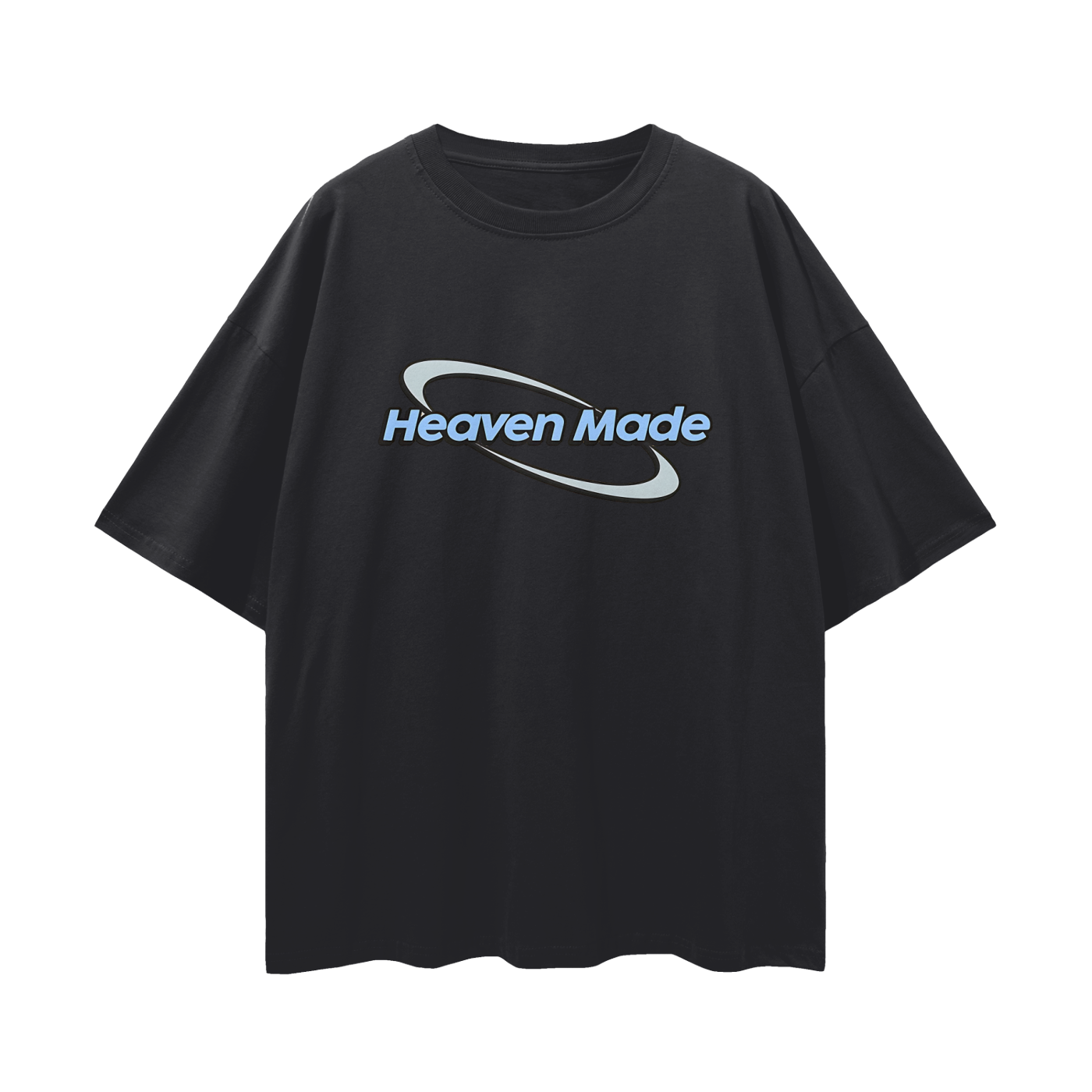 Religious Jesus Heaven Made Graphic Oversized T Shirt