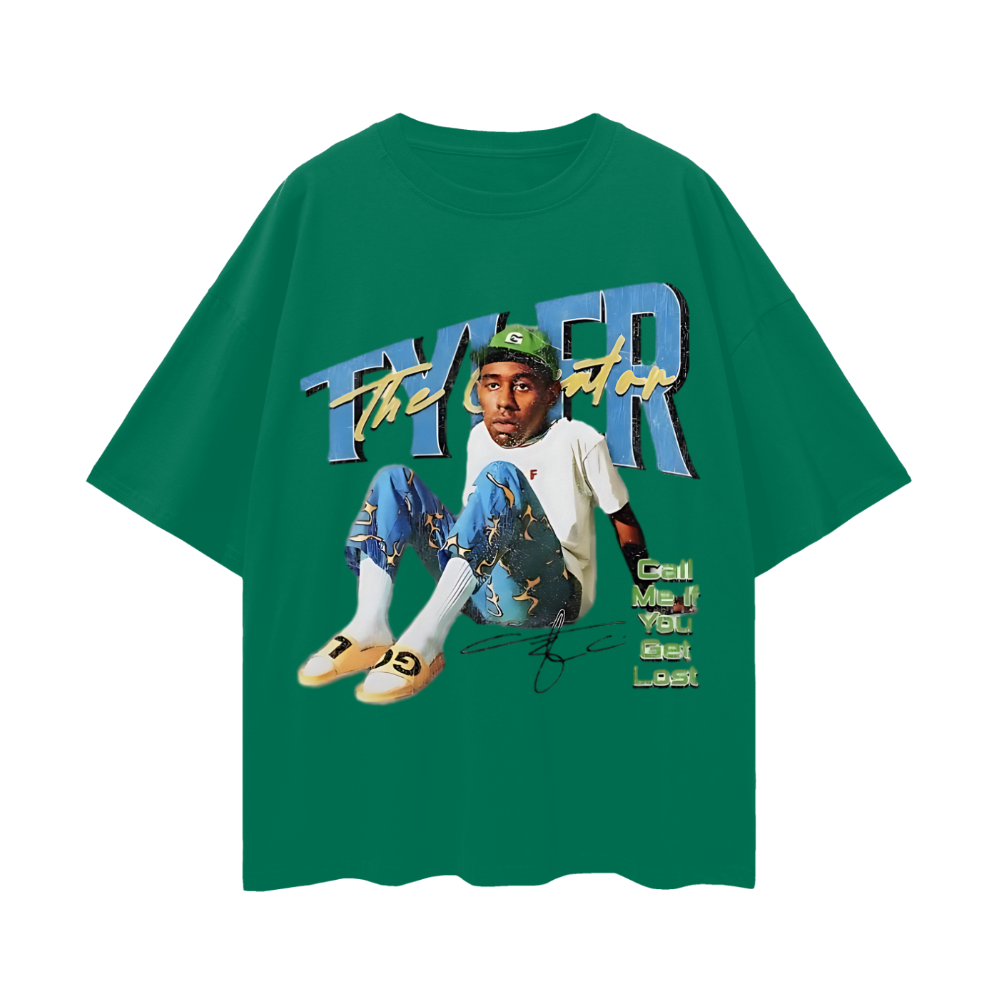 Tyler The Creator Call Me If You Get Lost Album Graphic Oversized T Shirt