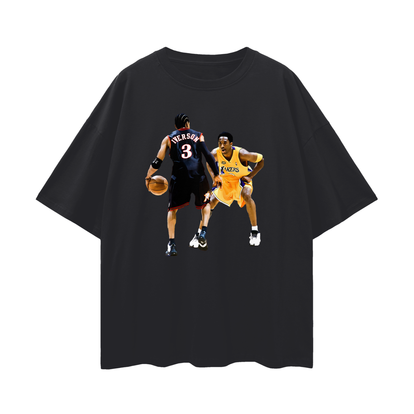 Vintage Like Allen Iverson vs Kobe Oversized T Shirt