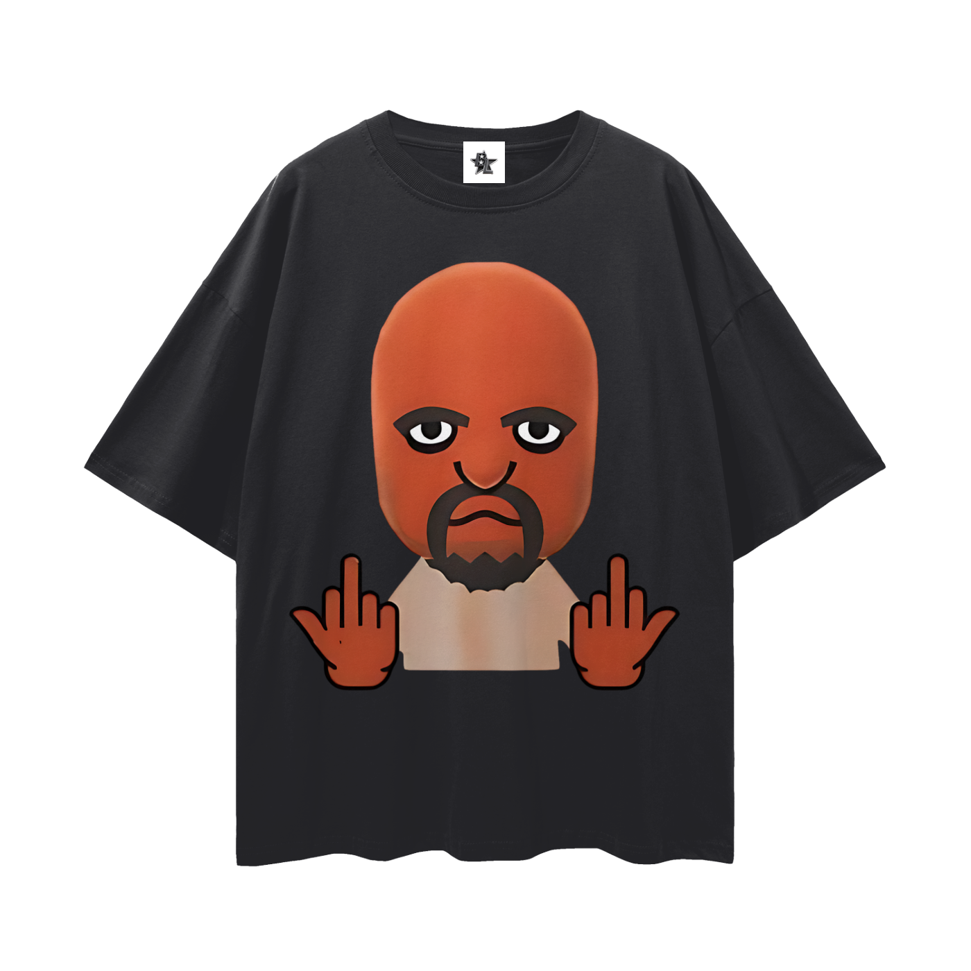 Vintage/Y2K Funny Wii Character Oversized T Shirt