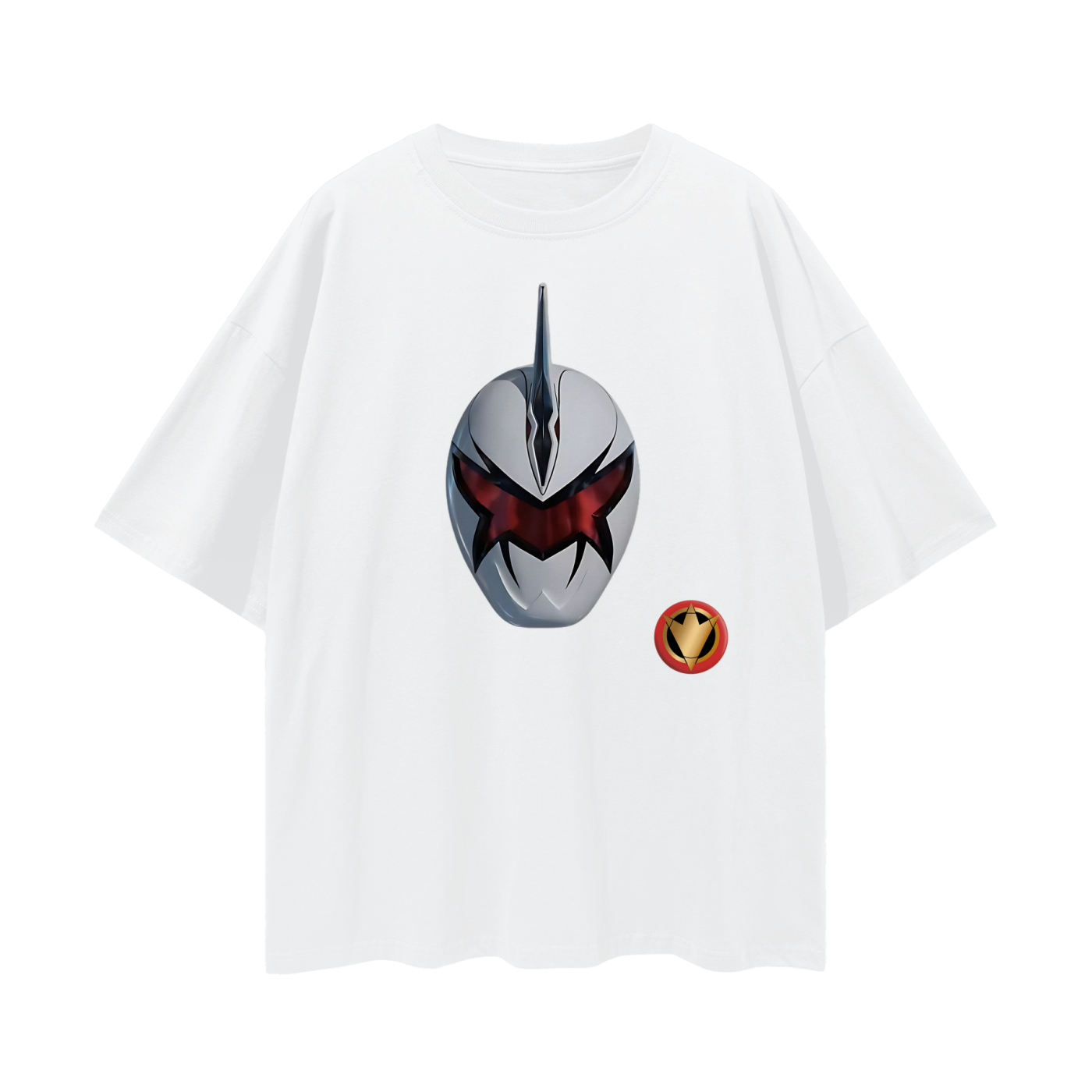 Vintage Like Dino Thunder Power Rangers Mask T Shirt
