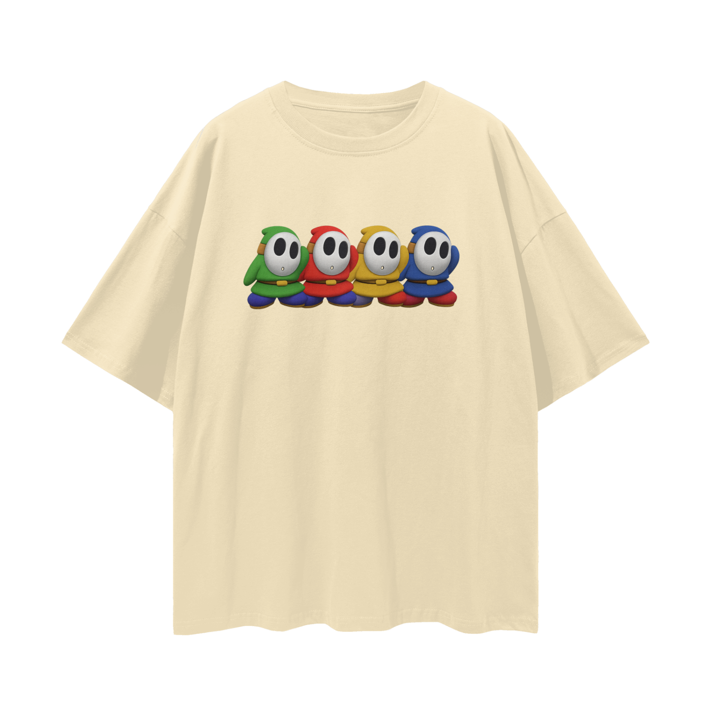 Vintage/Y2K Shy Guy Mario Character Oversized T Shirt